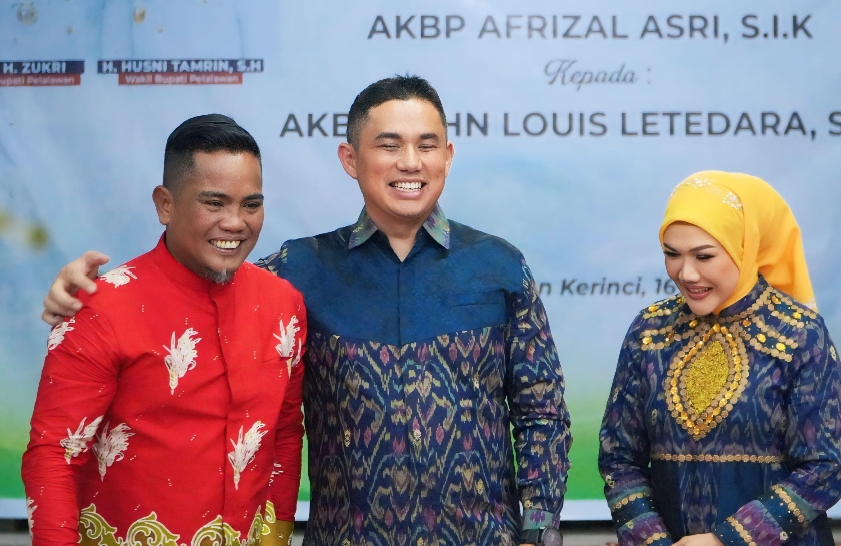 Pemkab Gelar Acara Kenal Pamit Kapolres Pelalawan