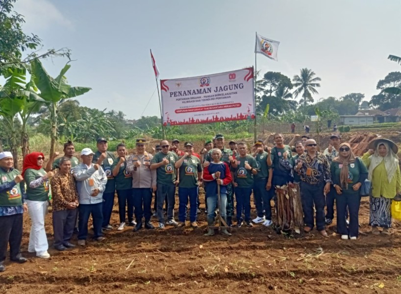 HMTN-MP Gandeng Kophat dan TNI Perkuat Program Ketahanan Pangan