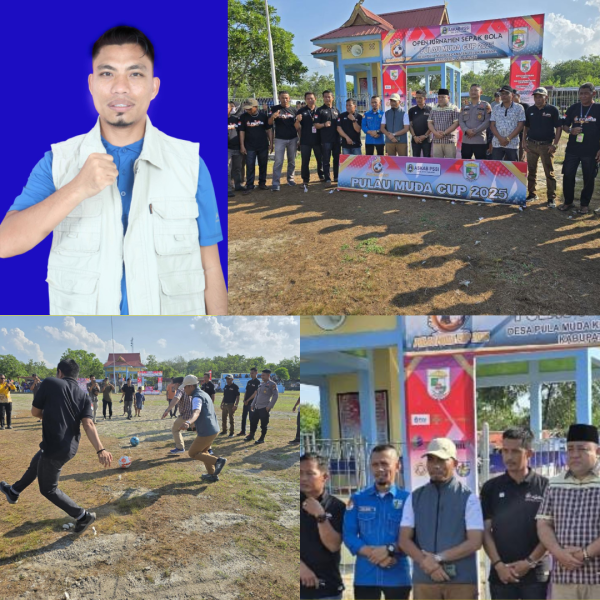 Bung Sudi Harno Resmi Membuka Turnamen Sepak Bola Pulau Muda Cup 2025