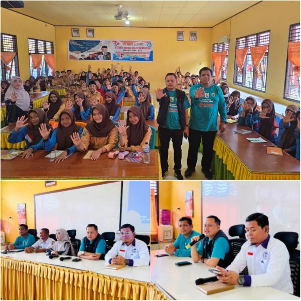 Cegah Kekerasan Seksual dan Bullying, DP3AP2KB Edukasi Siswa Bersama Komnas PA Pelalawan