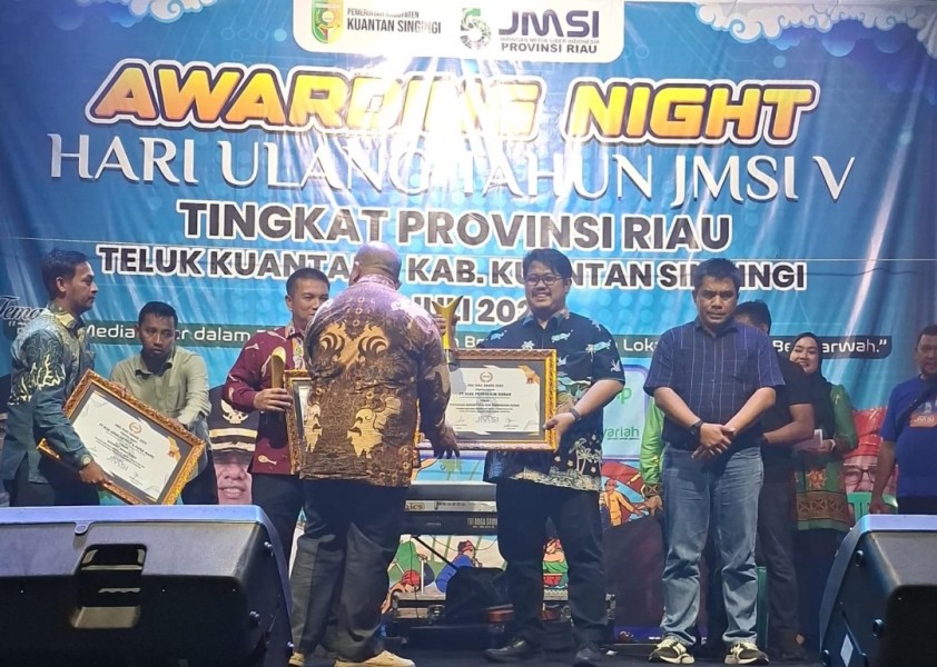 PT Riau Petroleum Rokan Raih Penghargaan Bergengsi Pada Malam Anugrah JMSI Riau Award 2025