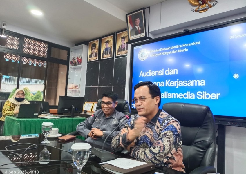 PJS dan FIDKOM UIN Jakarta Sepakat Jalin Kerjasama Strategis