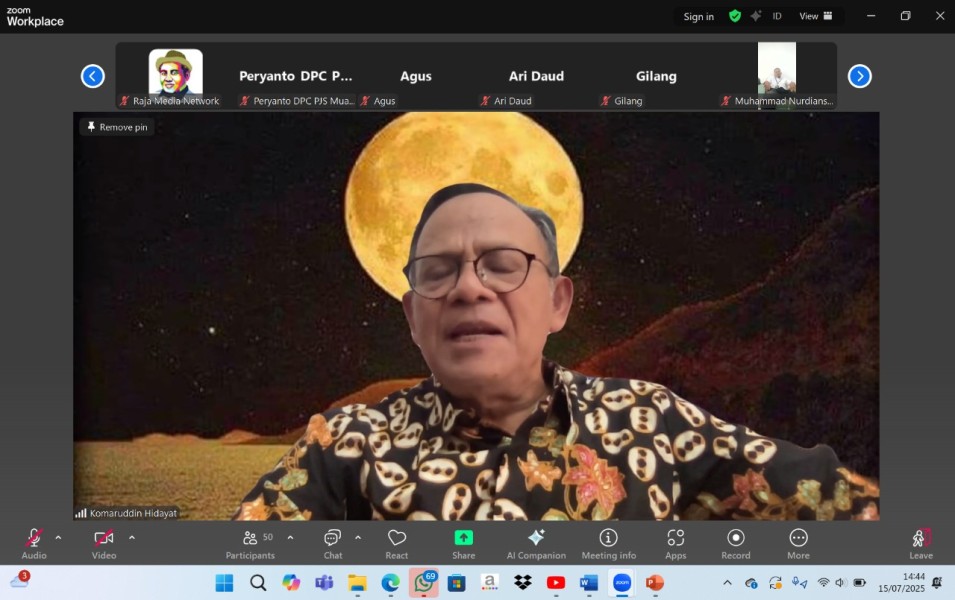 Ketua Dewan Pers Komaruddin Hidayat Tegaskan Pers Pilar Keempat Demokrasi yang Harus Dijaga