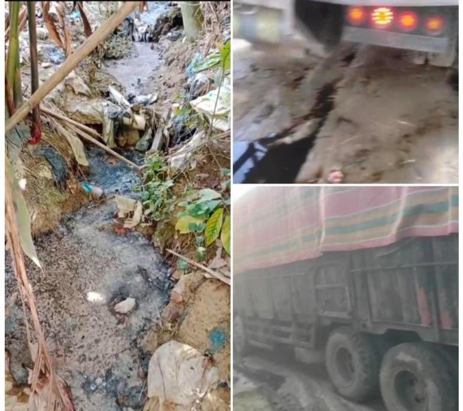 Warga Resah, Limbah Tankos Sawit Milik Subkon PT RAPP Cemari Lingkungan Permukiman