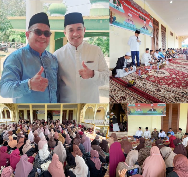 Syafri Fasilitasi Wirid Yasin Akbar se-Kabupaten Pelalawan, Wabup Husni Tamrin Apresiasi Semangat Ukhuwah Islamiyah