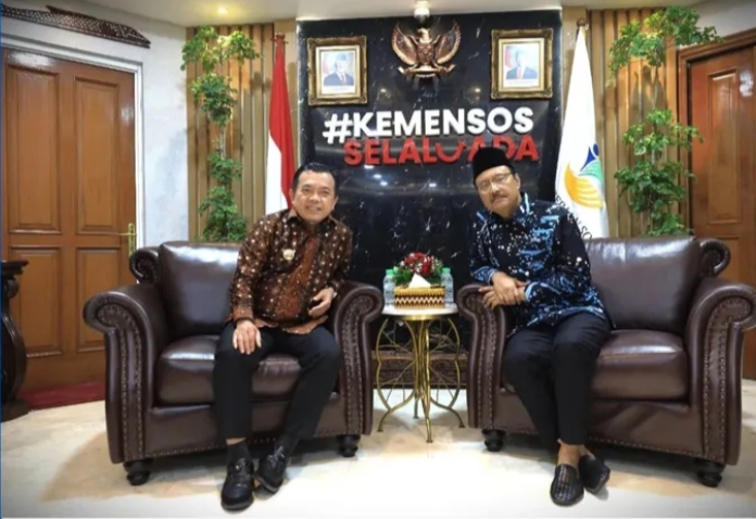 Gelar Audiensi Bersama Mensos RI, Wako Alfin Perjuangkan Bantuan Sosial dan Pemberdayaan Ekonomi Masyarakat